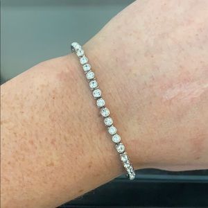 Swarovski crystal tennis bracelet
